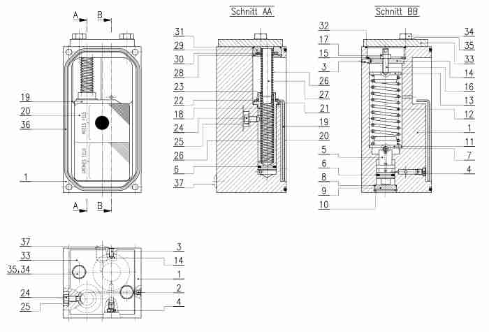 Anzeigevorrichtung AV 61